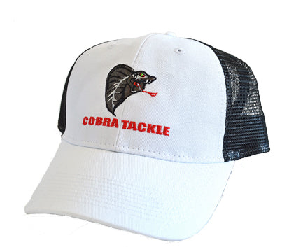 Cobra Tackle White Cap - Color 