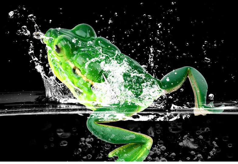 COBRA FROG - GREEN & YELLOW